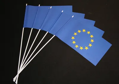 Produktbild von Papierfähnchen Europa, 50 Stück