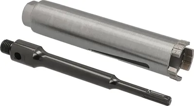 Produktbild von Diamantbohrkrone Ø 42 mm Nutzlänge 180 mm mit SDS+-Aufnahme 200 mm Segmenthöhe 10 mm Diamant Bohrkrone Trockenbohrkrone Kernbohrer Betonbohrkrone Kernbohrkrone BTEC