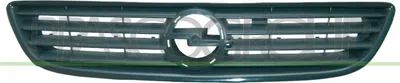 Produktbild von PRASCO OP7152011 Kühlergrill Frontgrill für OPEL Zafira A (T98) Schwarz