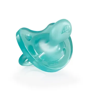 Produktbild von Chicco 00073031210000 Physio SOFT 0-6M+ Silikon-Schnuller, BPA-frei