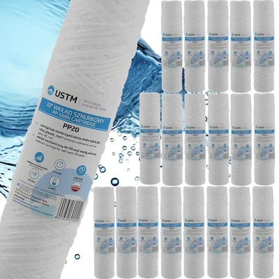 Produktbild von UST-M PP20M Wasserfiltereinsatz 20 Stück 20 Mikron