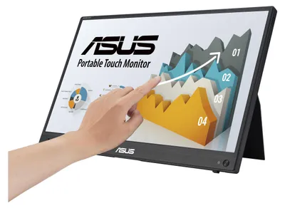Obrázek produktu pro ASUS ZenScreen MB16AHT, 39,6 cm (15.6"), 1920 x 1080 px, Full HD, 5 ms, Černá