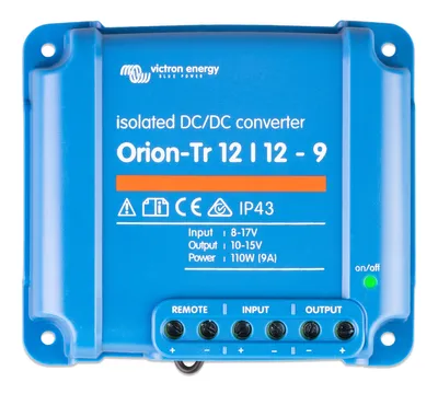 Image de Victron Energy Orion-Tr 12/12-9A Convertisseur DC/DC 8, 17 V 12,5 A 120 W (ORI121210110R)