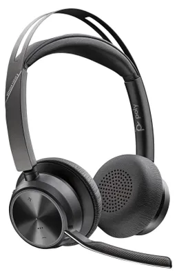 Zdjęcie produktu dla HP Poly Voyager Focus 2-M USB-C-C Headset USB-C/A Adapter Poly+ 3years, 175 g, Czarny