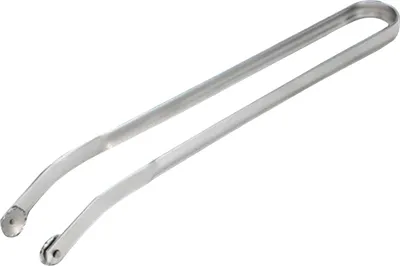 Produktbild von BBQ Wurstwendezange Edelstahl Grillzange Lebensmittelzange Langer Griff Grillzange Speck Steak Fleisch Gemüse Wendezange Küchenbedarf