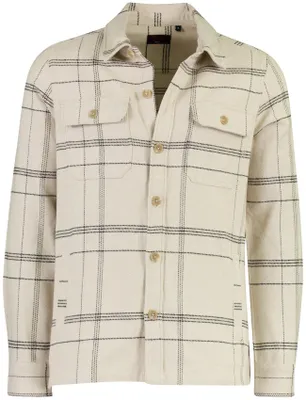Produktbild von overshirts New Zealand beige mit borstzak geruit