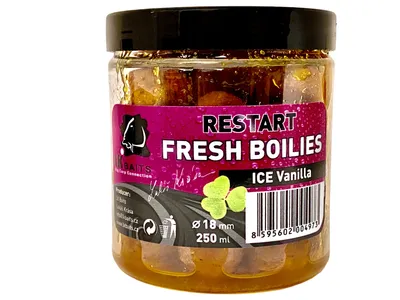 Image de LK Baits boilie v dipu Fresh Boilie Restart Ice Vanilla 250ml 47030409