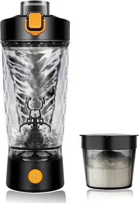 Produktbild von Elektrischer Fitness-Shaker - Automatischer Proteinschüttler - Sportbeker - Elektrischer Shaker - Fitnessbeker - Automatische Protein-Shaker