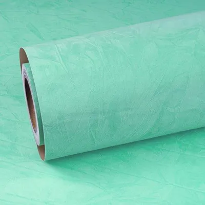 Produktbild von Unyqoos® selbstklebende mintgrüne Samtfolie zur Dekoration 44,5 cm×7 m
