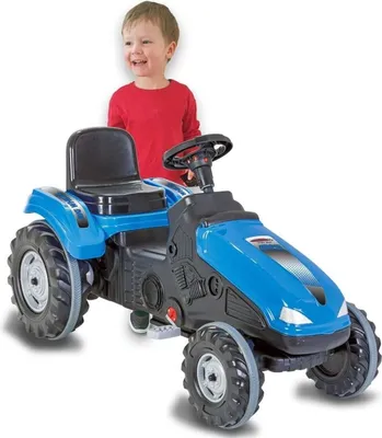 Produktbild von Trettraktor Big Wheel blau