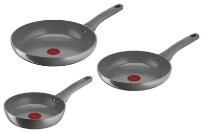 Pfannenset 3-tlg., Keramik-Antihaft, 20/24/28 cm, Induktion