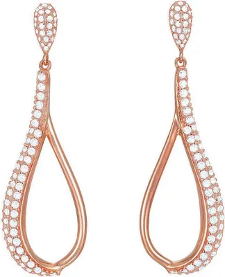 Produktbild von Esprit Damen Ohrringe Edelstahl Rosé Zirkonia Daria ESER03073C000