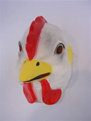 Produktbild von Tiermaske Henne Gockel Karneval Fasching neu