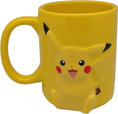 Immagine prodotto di Tazza 3D Pikachu, capacità 325 ml, perfetta per i collezionisti