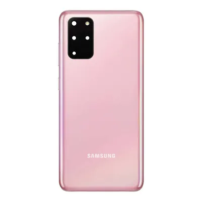 Immagine prodotto di Coperchio batteria di ricambio, nuovo coperchio posteriore per Samsung Galaxy S20 Plus - Rosa