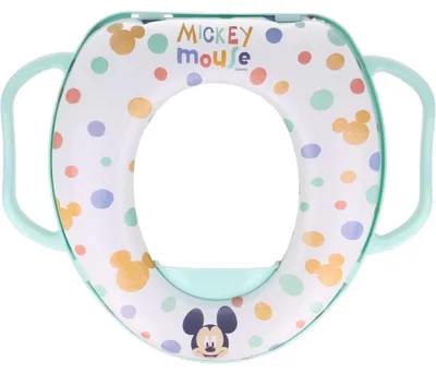 Image de Siège de toilette pour enfants Mickey Disney, adaptateur universel pour WC avec poignées – Mickey Mouse