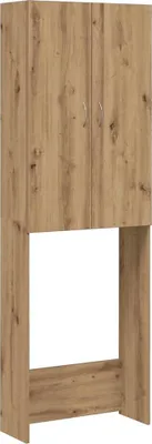 Image de vidaXL Armoire pour machine à laver Artisan-Chêne 64x25,5x190 cm