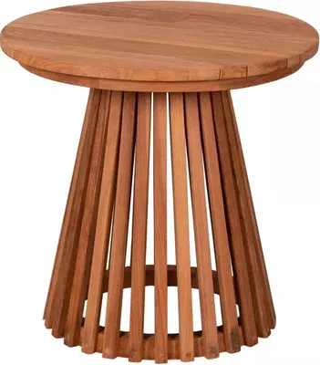 Produktbild von Plantagen-Teak Beistelltisch Bolton 50x50x50 cm, witterungsbeständig & fein geschliffen
