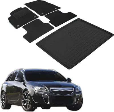 Produktbild von Kofferraumwanne Fußmatten Set Für Opel Astra J 2010-2015 Kombi, Genaue Passform