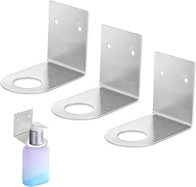 Produktbild von Wandflaschenhalter, Shampoohaken, 28 mm Lochdurchmesser, für Küche oder Bad