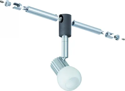Produktbild von Paulmann Seil- und Schienenspot CombiSystem Cone 3W Chrom matt 230/12V Metall