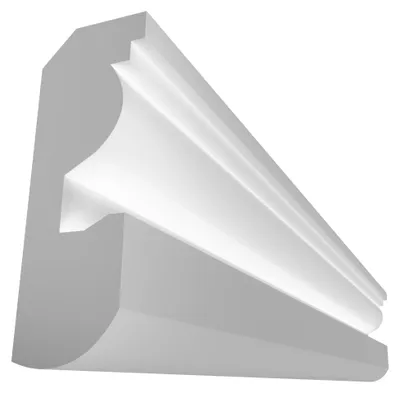 Obrázok produktu pre ELHARE Štuková lišta LED svetelný profil nástenné nepriame osvetlenie profil LS28B - 130x45mm, 2m