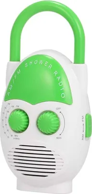 Produktbild von Duschradio Wasserdichter Lautsprecher Badezimmerradio Einstellbare Lautstärke Karte Ausgesetzt AM FM