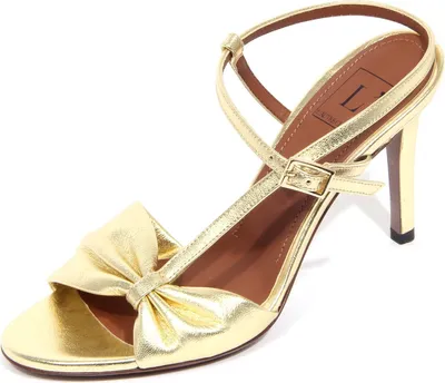 Produktbild von G5274 sandalo donna L'AUTRE CHOSE gold leather sandals woman