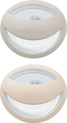 Image de NUK MommyFeel Sucette en silicone Gris Gr.1 - naturelle & douce