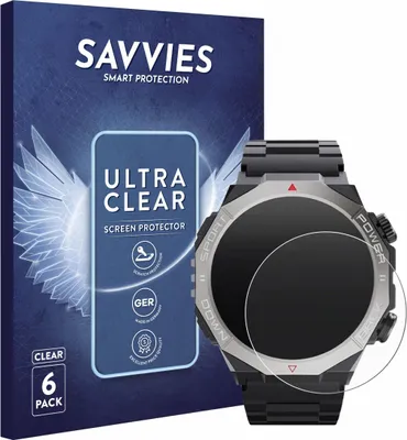 Produktbild von 6x Für Ddidbi S10 1.39" Schutzfolie Savvies Displayschutz Display Schutz Folie Klar Transparent