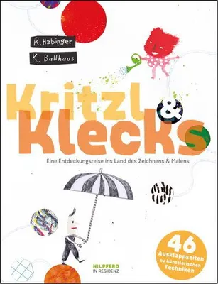 Zdjęcie produktu dla Kritzl & Klecks Kinderbuch mit 46 Ausklappseiten zu künstlerischen Techniken