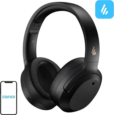 Produktbild von Edifier W820NB - Kabellos - Anrufe/Musik - 20 - 40000 Hz - Kopfhörer - Schwarz