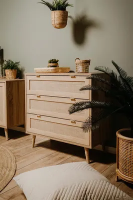 Produktbild von Kommode Standschrank Anrichte Schubladenkommode Sideboard Schrank"Kuta II"