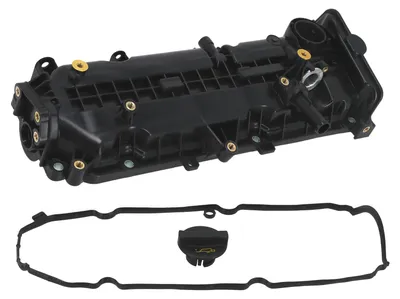 Image de Couvercle de culasse Couvercle de soupape avec joint Pour Fiat 500 312 Panda 55278923