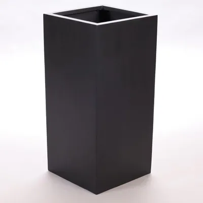 Produktbild von Elegant Einrichten | Pflanzkübel | Fiberglas | Säule | 30x30x80cm | elegant schwarz-matt.