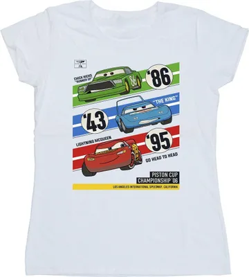 Obrázok produktu pre Disney - Dámske tričko "Cars Piston Cup Champions" BI13989 (XL) (White)