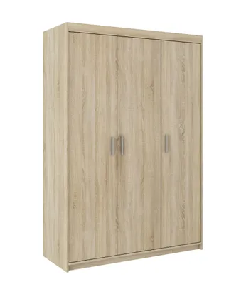 Produktbild von AX LIVING Storicos 3T 3 türig Kleiderschrank Eiche Sonoma 133 cm breit