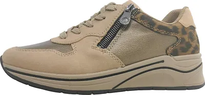 Immagine prodotto di Scarpe da donna Rieker, modello stringato, color marrone, ideali per il tempo libero