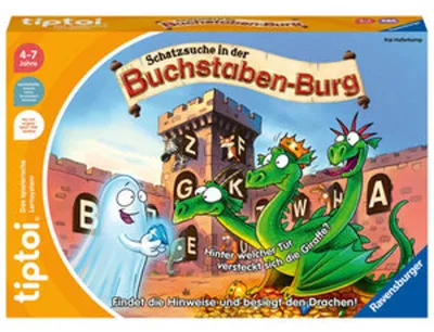 Zdjęcie produktu dla Poszukiwanie skarbu w literowym zamku Ravensburger 00124