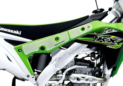 Produktbild von ONEDESIGN Side Tankpad Kx250F Clr