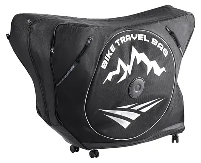 Immagine prodotto di Borsa per il trasporto di biciclette SucceBuy, borsa da triathlon con lucchetto TSA e doppia cerniera, adatta a biciclette con una distanza tra gli assi di massimo 106 cm, ideale per viaggi, attività all'aperto e per il trasporto in treno, aereo e metropolitana