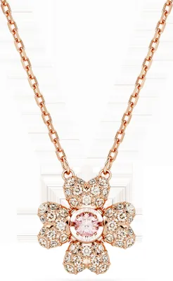 Imagen del producto de Colgante Idyllia Quadrifoglio, color blanco - Swarovski 5674211