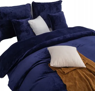 Produktbild von Weiche und bequeme Bettwäsche, Plüsch Bettwäsche Bettbezug mit Kissenbezug Set 220x200cm COZY