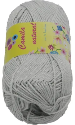 Immagine prodotto di Filato CAMILA, naturale - 50 g, 125 m - Grigio