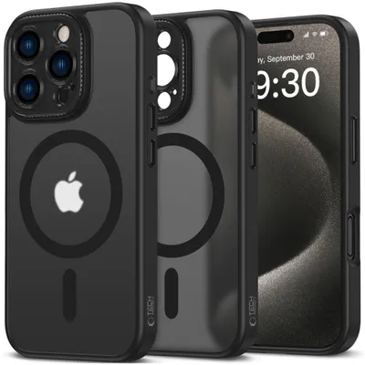 Image de Tech-Protect Magcam Magsafe Iphone 16 Pro Max Noir Mat