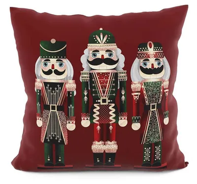 Produktbild von Markizeta Nussknacker Weihnachtspolster 40x40 cm