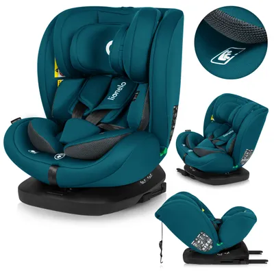 Produktbild von Detská autosedačka Lionelo Bastiaan i-Size od narodenia do 12 rokov, od 0 kg do 36 kg, i-Size, Isofix + Top Tether - indigovo modrá