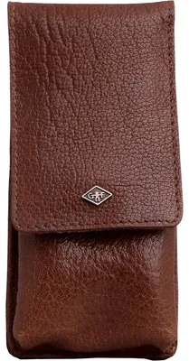 Zdjęcie produktu dla Etui skórzane na maszynkę do golenia, kolor brązowy.