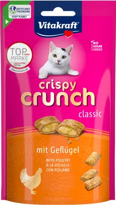 Produktbild von VITAKRAFT Crispy Crunch Poultry - Katze behandeln - 60g