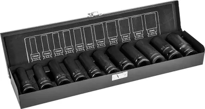 Image de NEO TOOLS Douilles à percussion 1/2", 10-24 mm, set de 11 pcs.
